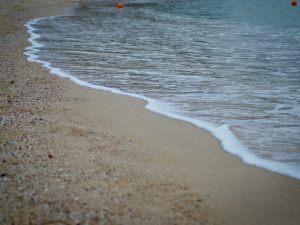 Beach and spray