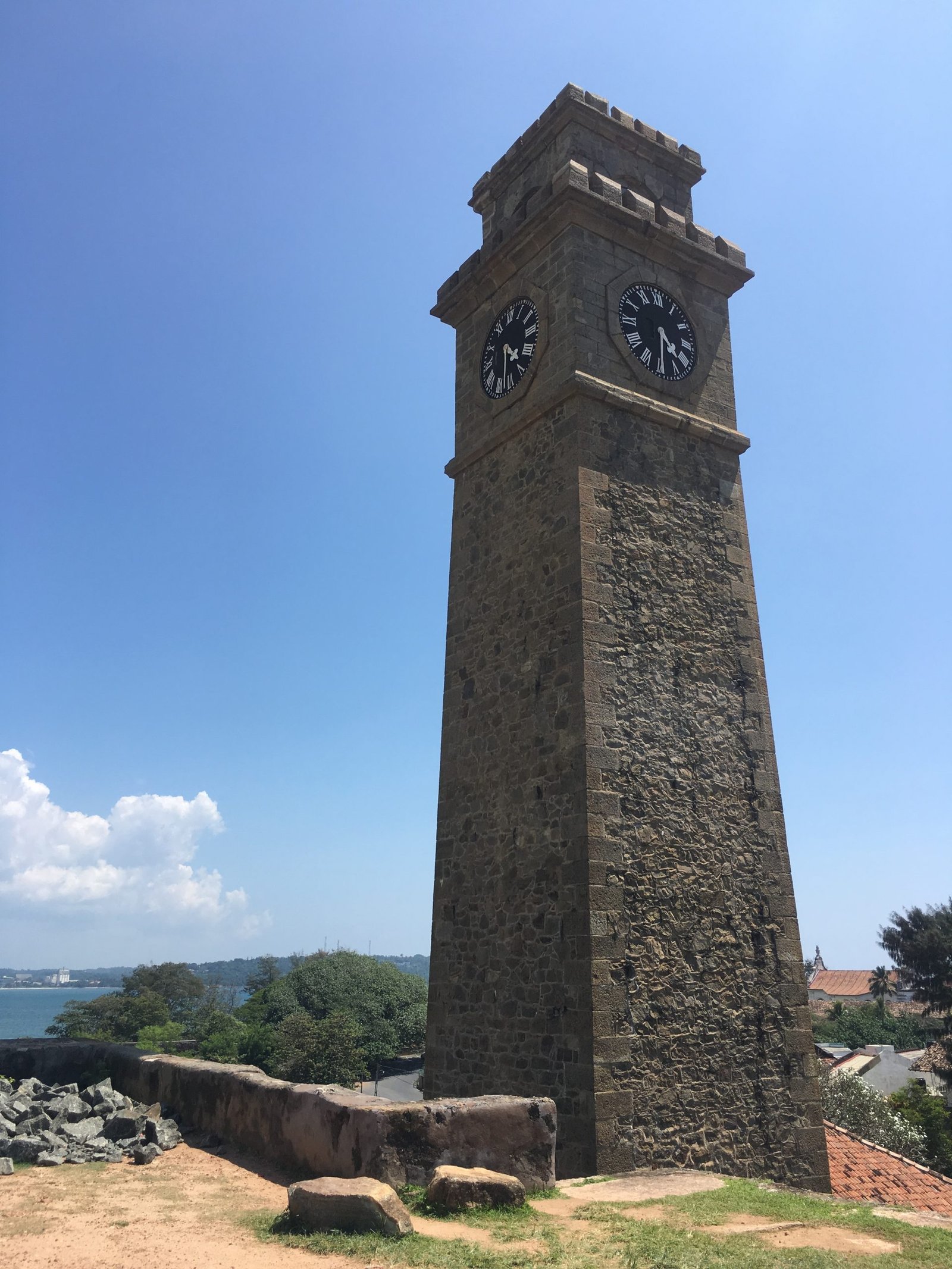 Stone bell tower