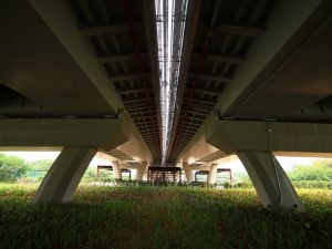 Under the bridge