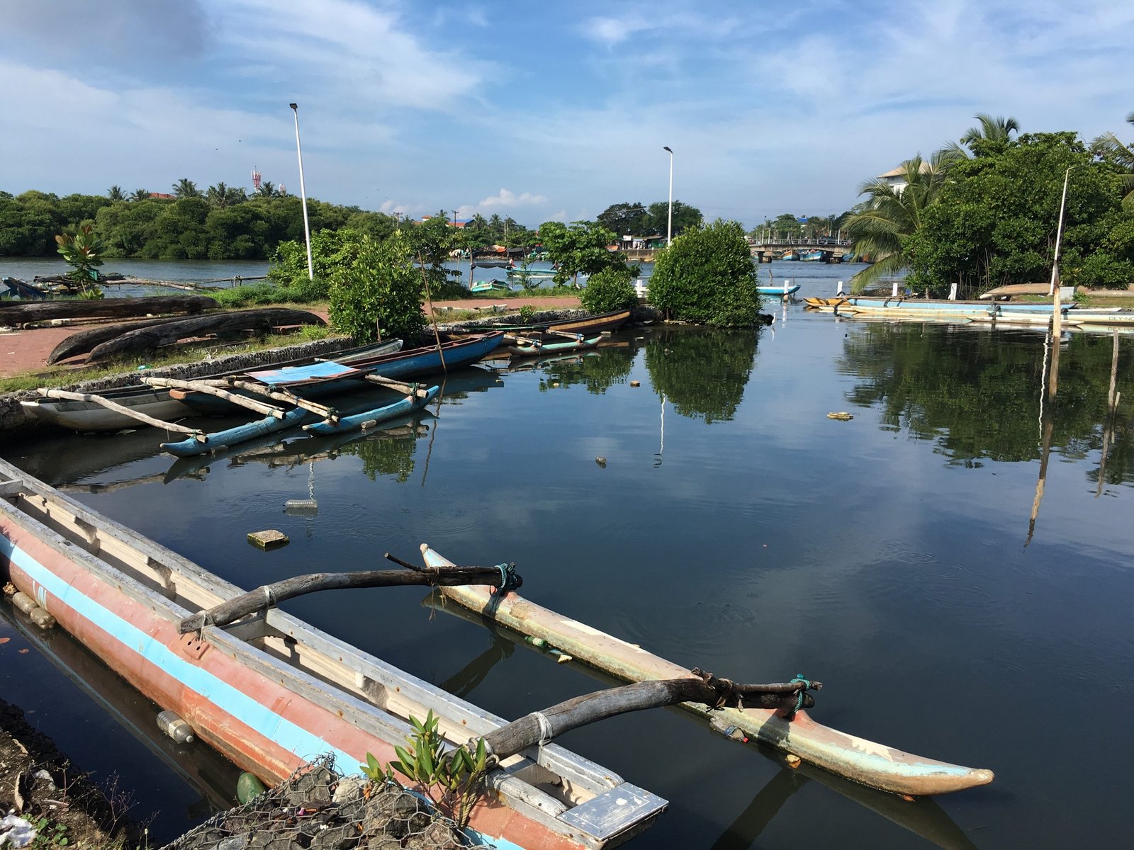 Villages after the flood