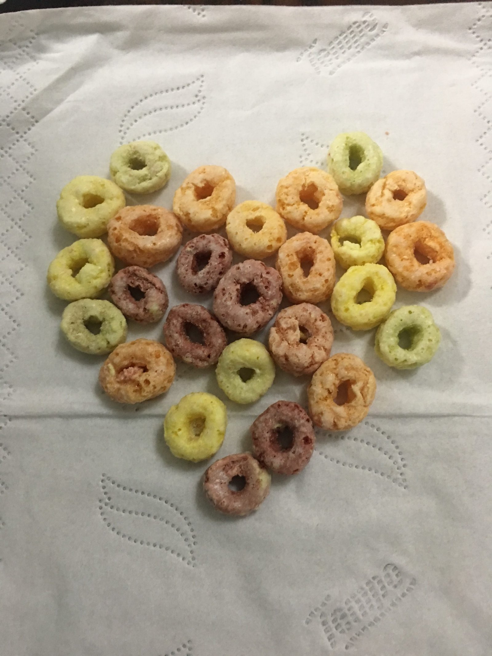 donut-shaped crackers